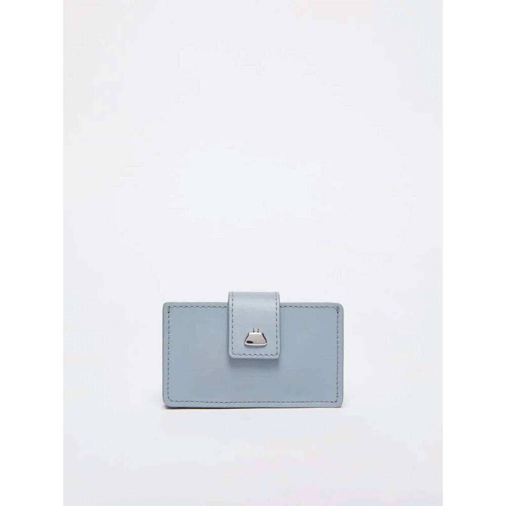 NEW WEEKEND MAX MARA women's agente wallet in sky blue